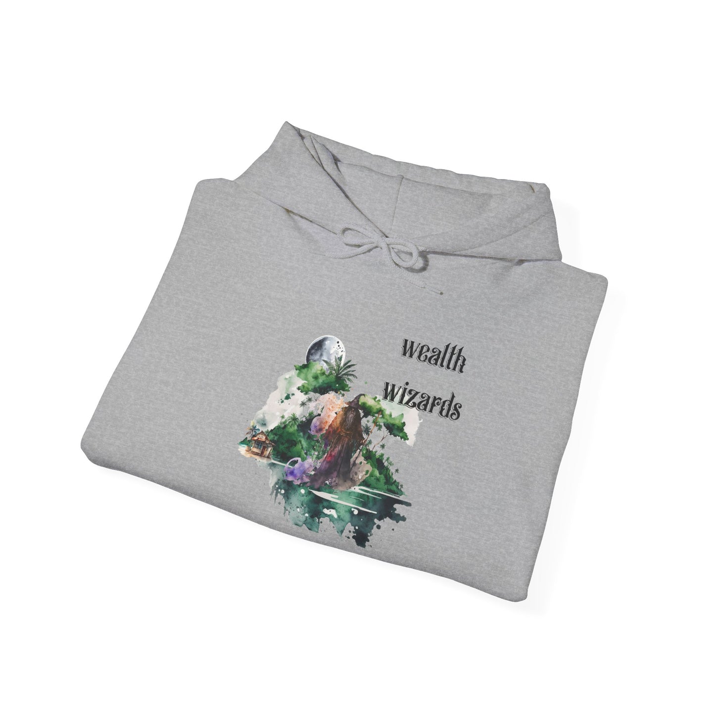 Wealth Wizards Hoodie - Cozy Sweatshirt for Wizards and Dreamers