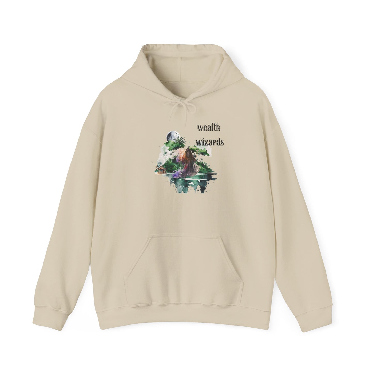 Wealth Wizards Hoodie - Cozy Sweatshirt for Wizards and Dreamers